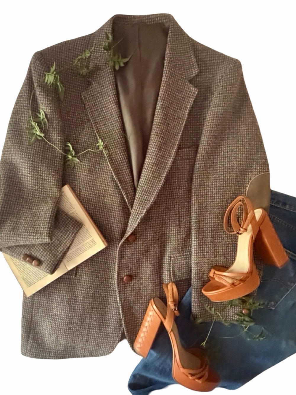 Vintage Levi’s Grey/Brown Tweed Blazer